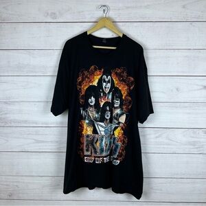Kiss Band End of the road Tour T-Shirt 3XL